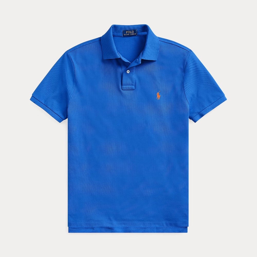 NWT Blue XL Mens The Iconic Mesh Polo Shirt - Picture 6 of 11
